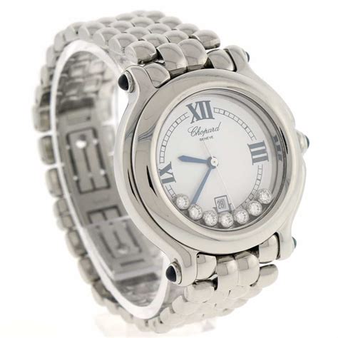 replica chopard watches happy sport|chopard watch with floating diamonds.